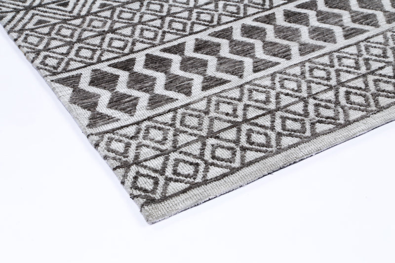 Amrish Ramdass Charcoal Beige Rug