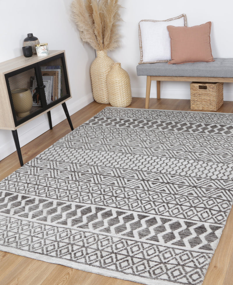 Amrish Ramdass Grey Rug