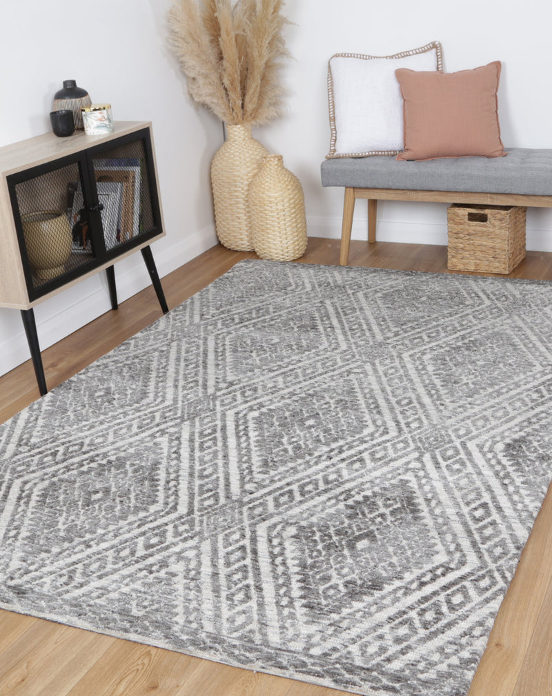Amrish Majitha Charcoal Beige Rug