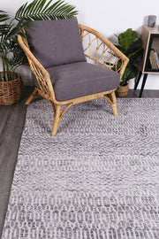 Amrish Camphils Grey Tribal Rug
