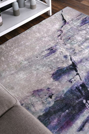 Divine Multi Watercolour Pastel Non-Slip Rug