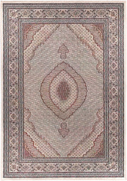 Divine Medallion Red Non-Slip Rug