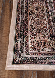 Divine Medallion Red Non-Slip Rug