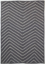 Armour Chevron Grey Rug