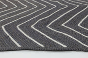 Armour Chevron Grey Rug