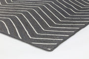 Armour Chevron Grey Rug
