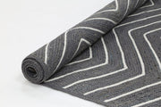 Armour Chevron Grey Rug