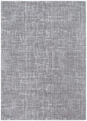 Athena Distressed Geo Lines Grey Rug