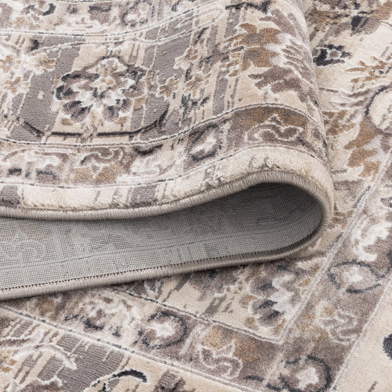 Athena Distressed Transitional Beige Grey Rug