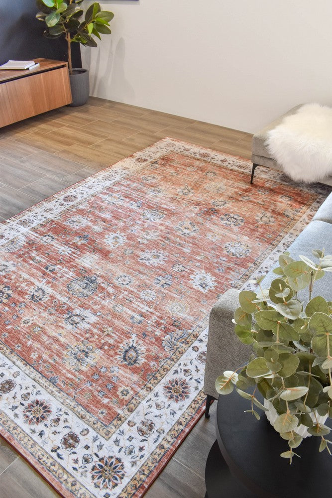 Atlas Auburn Clay Rose Rug
