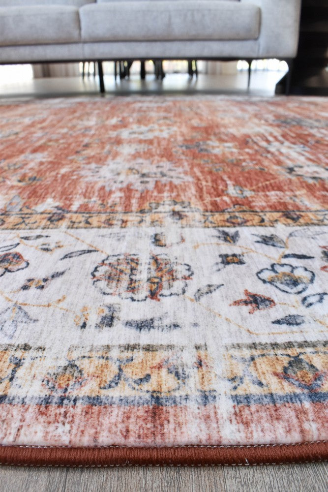 Atlas Auburn Clay Rose Rug