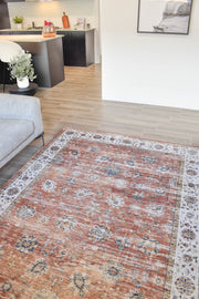Atlas Auburn Clay Rose Rug