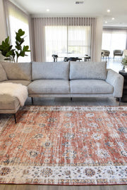 Atlas Auburn Clay Rose Rug