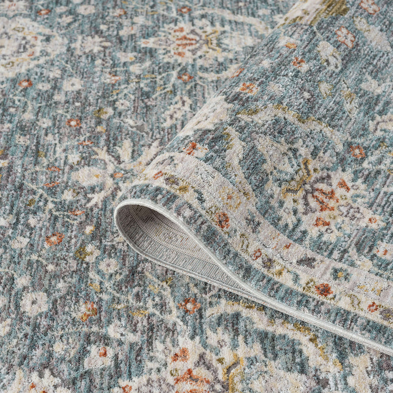 Nobel Upright Denim Runner Rug