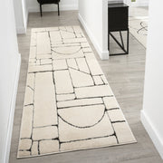 Relish Zest Ivory Runner Rug