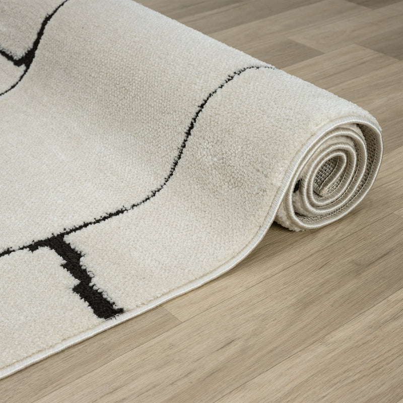Relish Zest Ivory Runner Rug