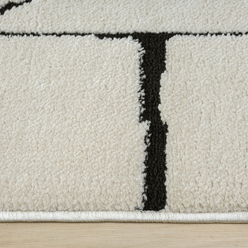 Relish Zest Ivory Runner Rug