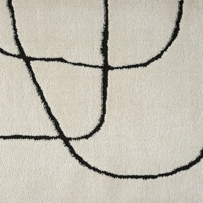 Relish Line Ivory Runner Rug