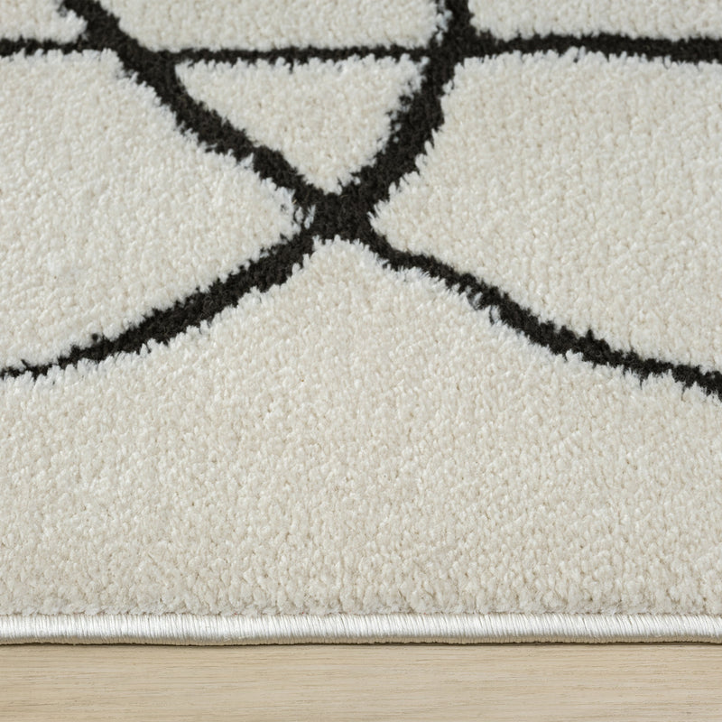 Relish Line Ivory Runner Rug