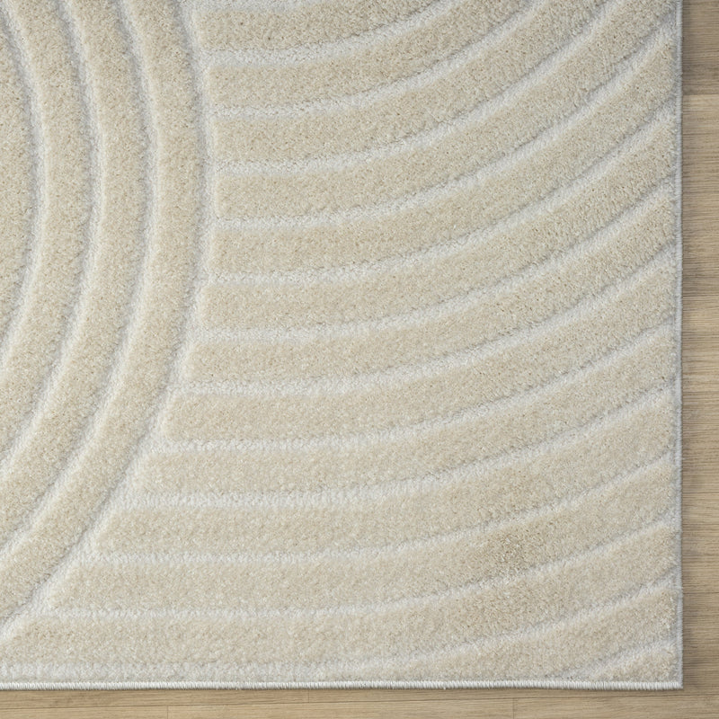 Relish Arch Cream Ivory Runner Rug