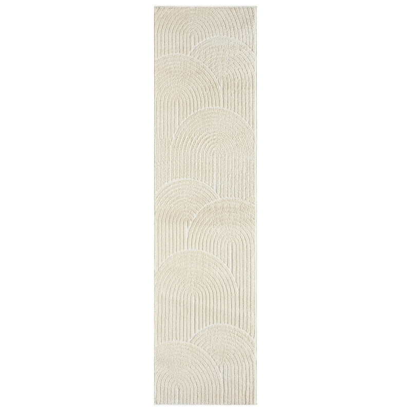 Relish Arch Cream Ivory Runner Rug