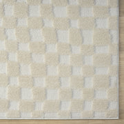 Relish Square Cream Ivory Runner Rug