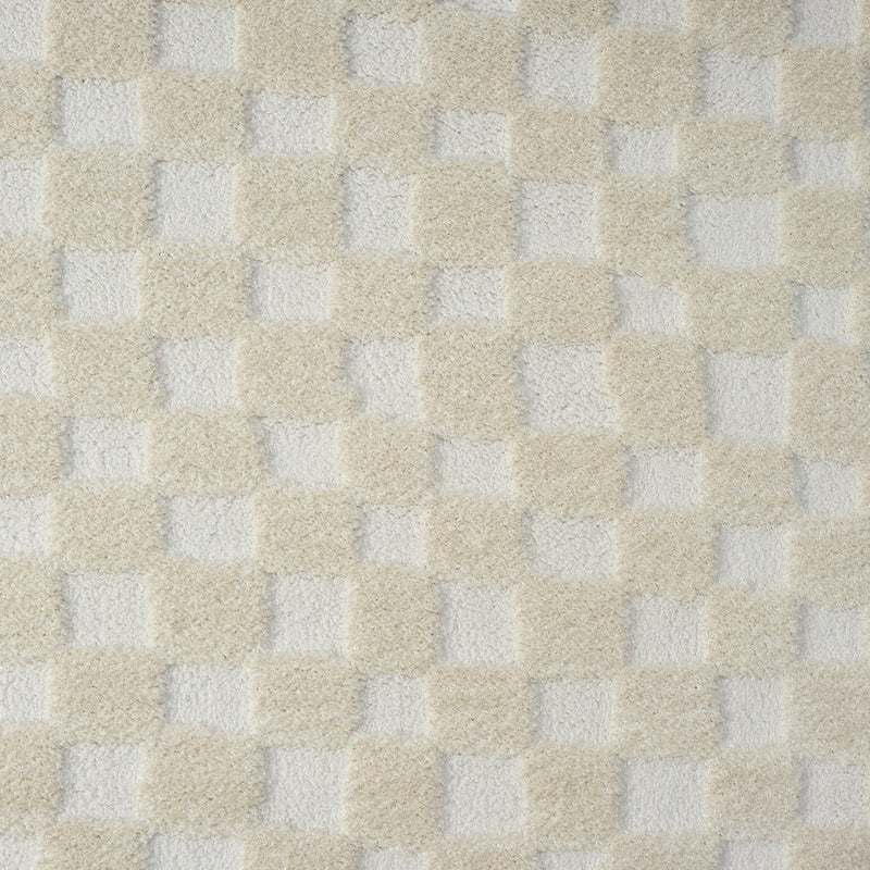 Relish Square Cream Ivory Runner Rug