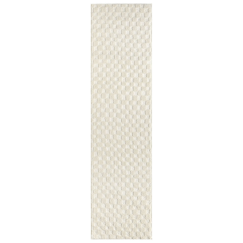 Relish Square Cream Ivory Runner Rug