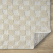 Relish Square Cream Ivory Runner Rug