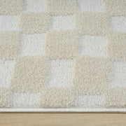 Relish Square Cream Ivory Runner Rug