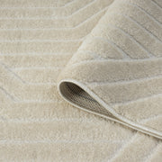 Relish Parallel Stone Ivory Runner Rug