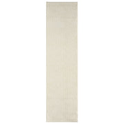 Relish Parallel Stone Ivory Runner Rug