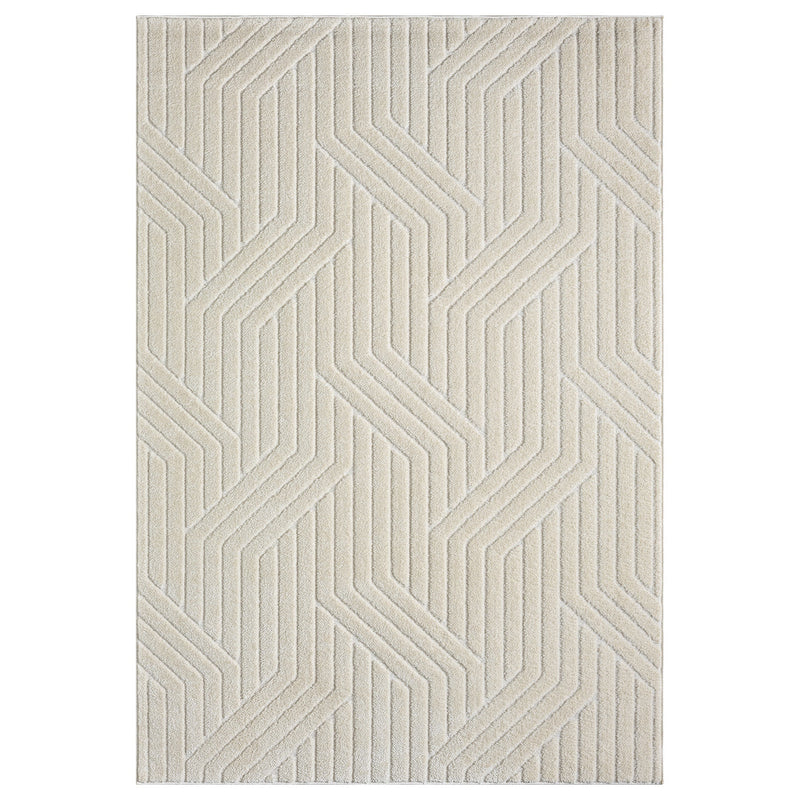 Relish Parallel Stone Ivory Rug