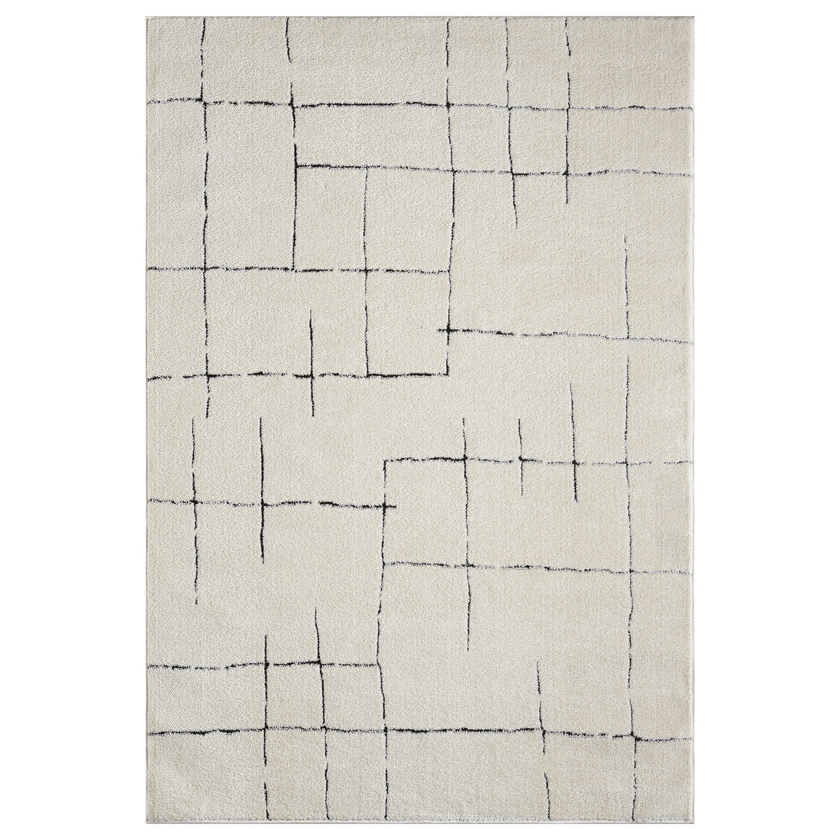 Moder soft polyester Ivory Rug — SydneyRugsOnline