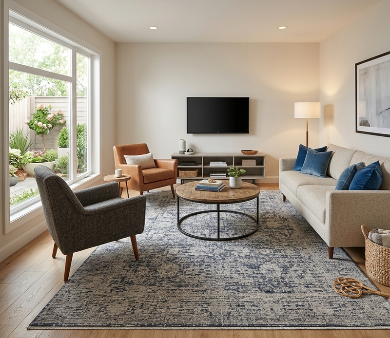 Allen Ayala Transitional Charcoal Rug