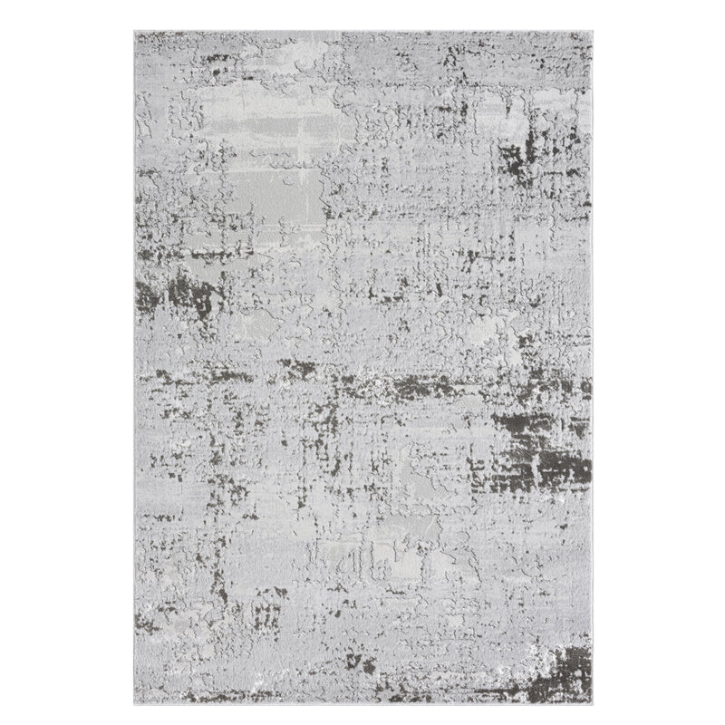 Amber Neutral Silver Rug