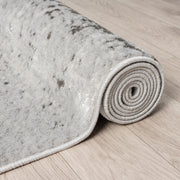 Amber Neutral Silver Rug