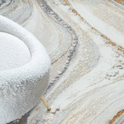 Amber Illumination Sand Rug