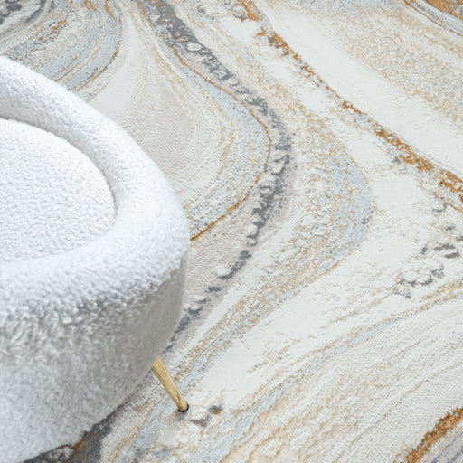 Amber Illumination Sand Rug