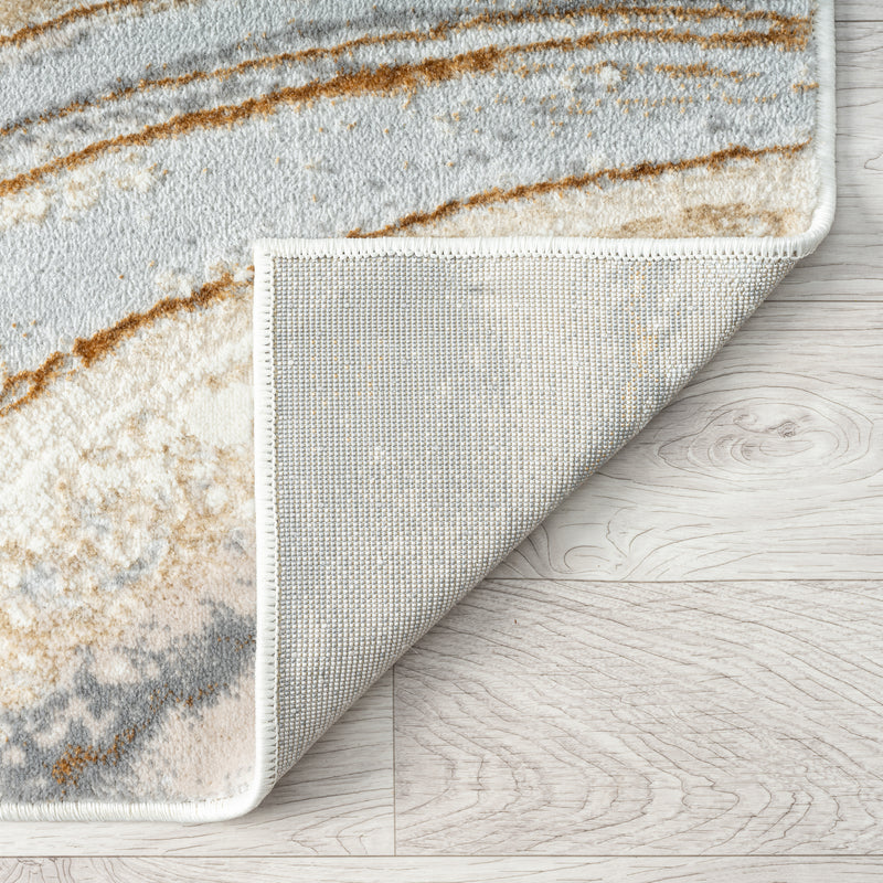 Amber Illumination Sand Rug