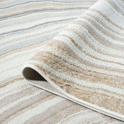 Amber Waxy Stone Runner Rug