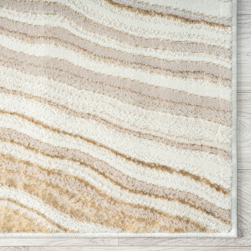 Amber Waxy Stone Rug