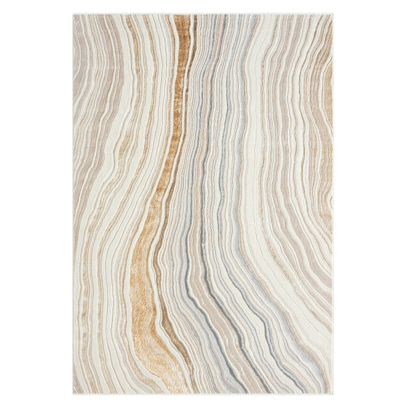 Amber Waxy Stone Rug