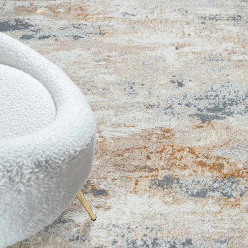 Amber Inward Taupe Rug