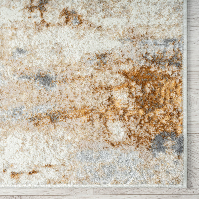 Amber Inward Taupe Rug