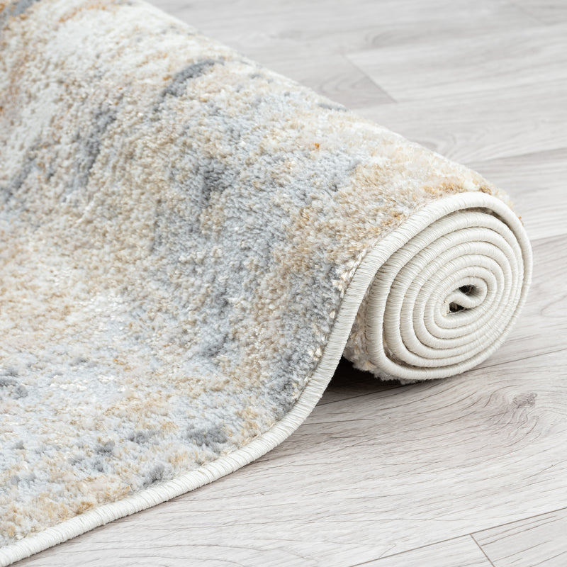 Amber Inward Taupe Rug