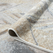 Amber ZigZag Stone Runner Rug