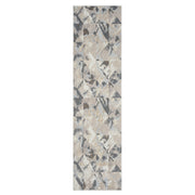 Amber Slate Grey Beige Runner Rug