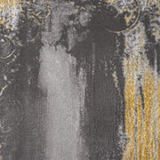 Amber Thunder Slate Grey Gold Rug