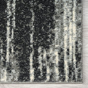 Astor Line Charcoal Rug